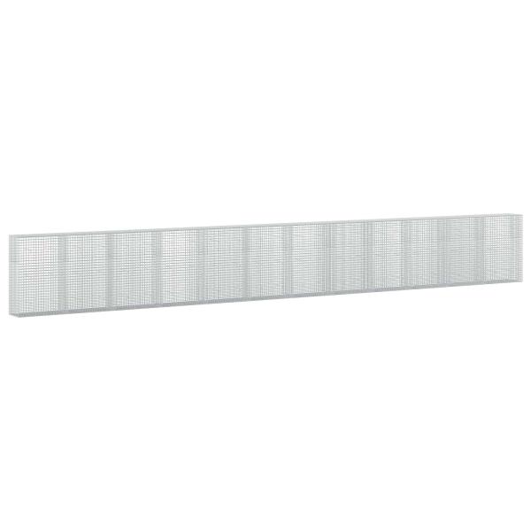 Gabione mit 3,5 mm Draht und 5x5 cm Maschen 1200x50x150 cm