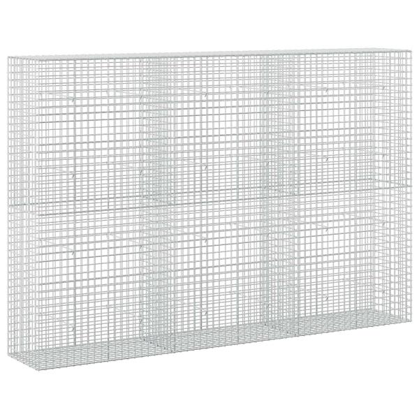 Gabione mit 3,5 mm Draht und 5x5 cm Maschen 300x50x200 cm