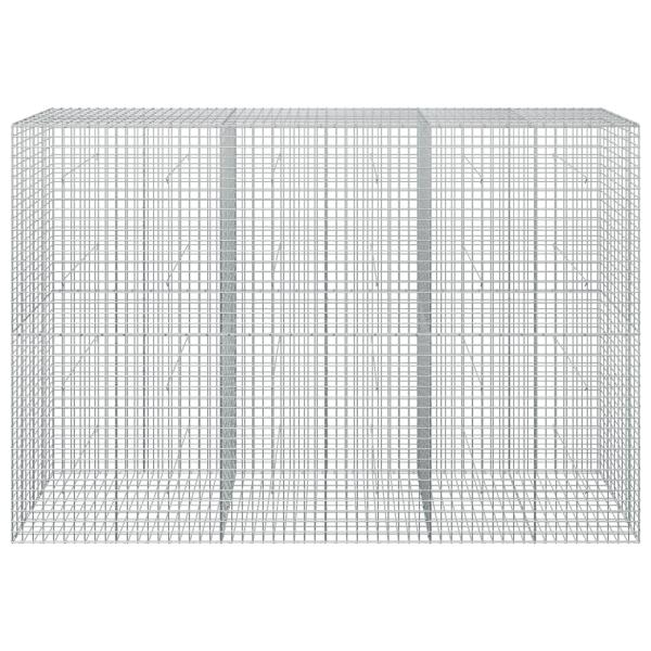 Gabione mit 3,5 mm Draht und 5x5 cm Maschen 300x50x200 cm