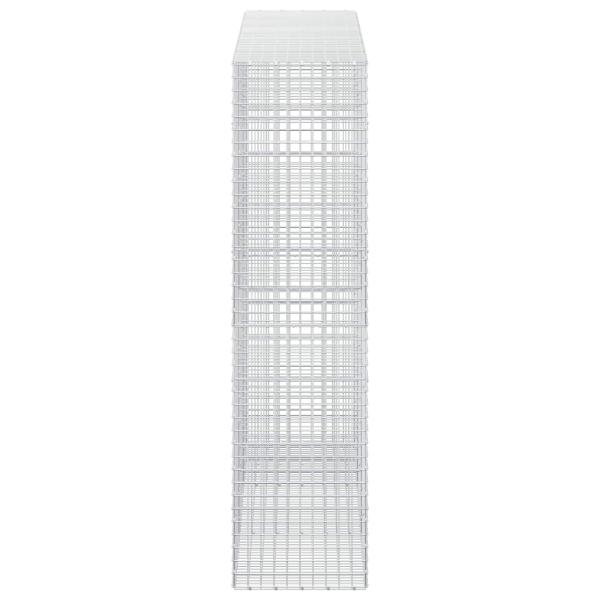 Gabione mit 3,5 mm Draht und 5x5 cm Maschen 300x50x200 cm