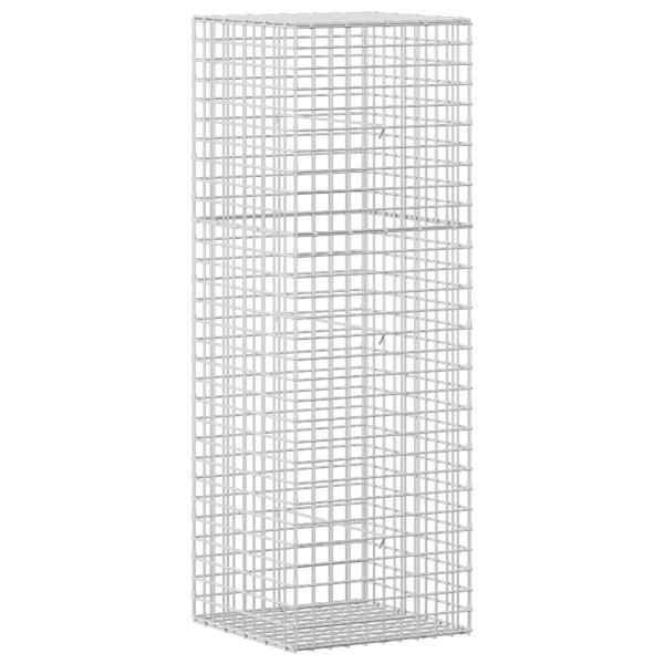 Gabione mit 3,5 mm Draht und 5x5 cm Maschen 50x50x150 cm