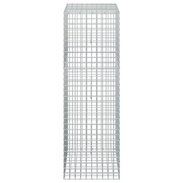 Gabione mit 3,5 mm Draht und 5x5 cm Maschen 50x50x150 cm