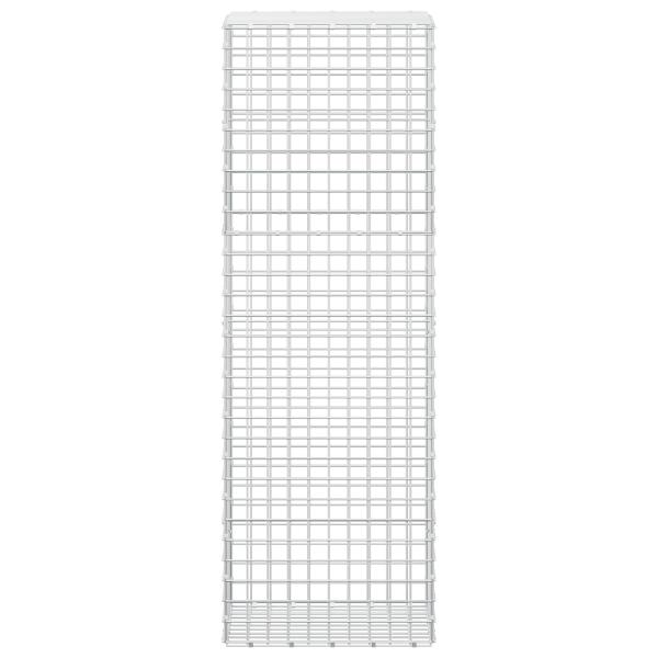 Gabione mit 3,5 mm Draht und 5x5 cm Maschen 50x50x150 cm