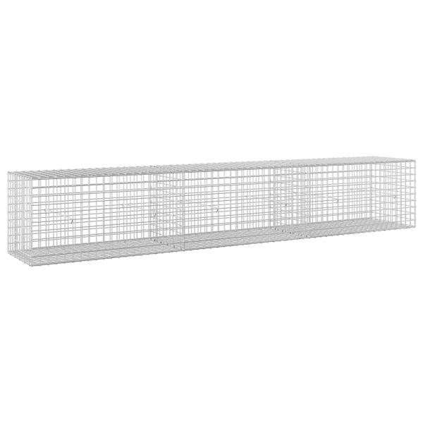 Gabione mit 3,5 mm Draht und 5x5 cm Maschen 300x50x50 cm