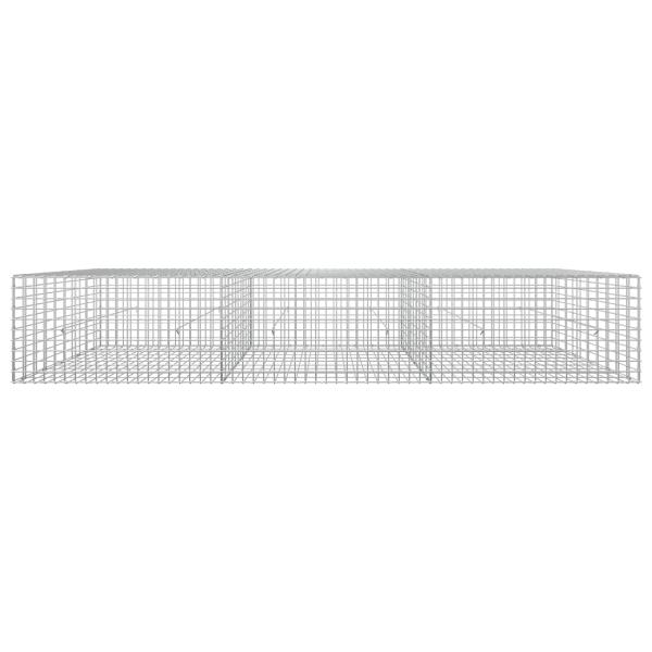 Gabione mit 3,5 mm Draht und 5x5 cm Maschen 300x50x50 cm