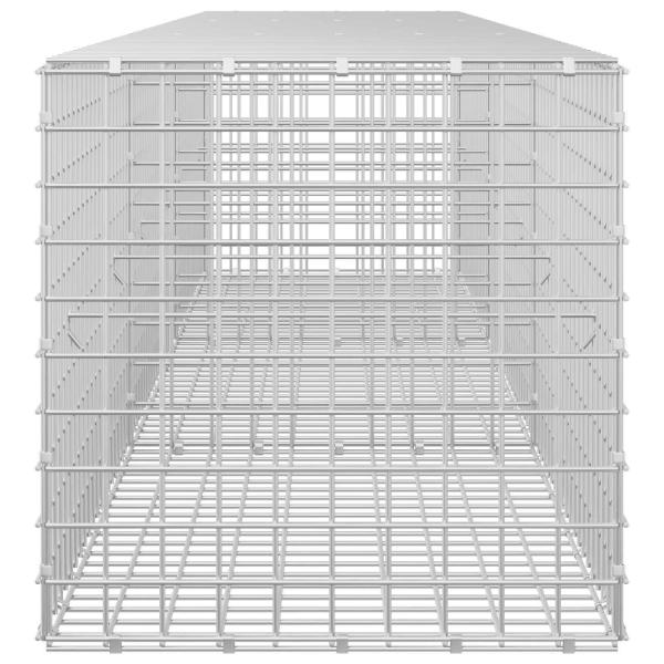 Gabione mit 3,5 mm Draht und 5x5 cm Maschen 300x50x50 cm
