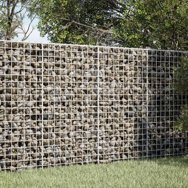 ARDEBO.de - Gabione mit 3,5 mm Draht und 5x5 cm Maschen 50x50x100 cm