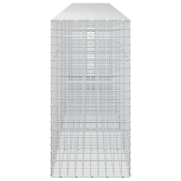 Gabione mit 3,5 mm Draht und 5x5 cm Maschen 650x50x100 cm