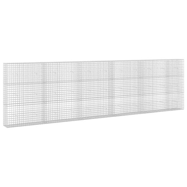 Gabione mit 3,5 mm Draht und 5x5 cm Maschen 550x30x150 cm