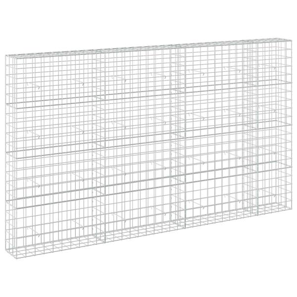Gabione mit 5 mm Draht und 10x10 cm Maschen 350x30x200 cm