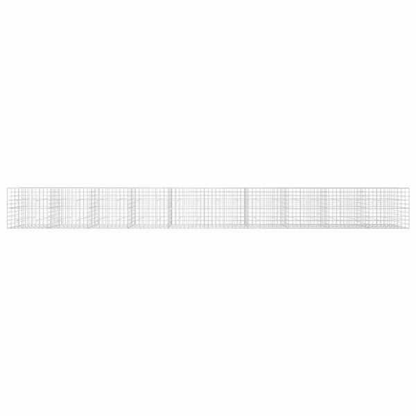 Gabione mit 5 mm Draht und 10x10 cm Maschen 1000x50x100 cm