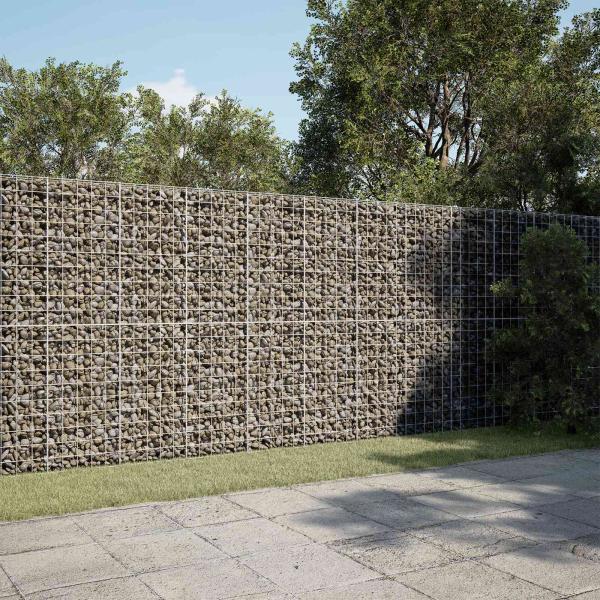 ARDEBO.de - Gabione mit 3,5 mm Draht und 10x10 cm Maschen 1100x50x200 cm