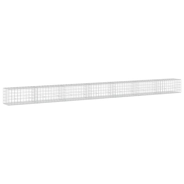 Gabione mit 3,5 mm Draht und 10x10 cm Maschen 700x50x50 cm