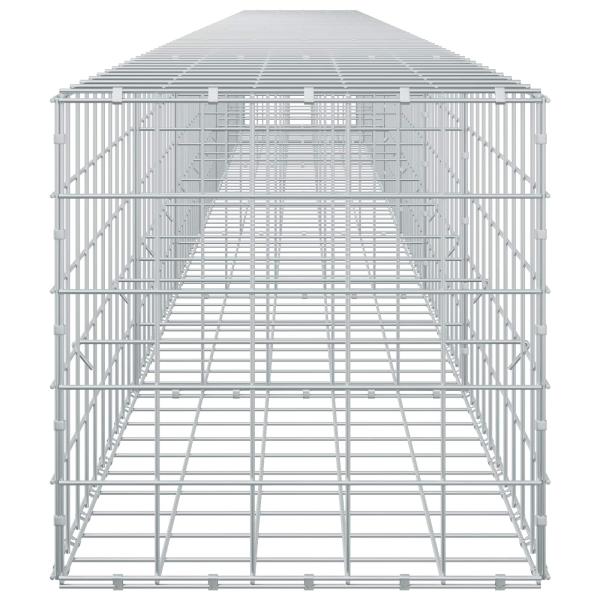 Gabione mit 3,5 mm Draht und 10x10 cm Maschen 700x50x50 cm