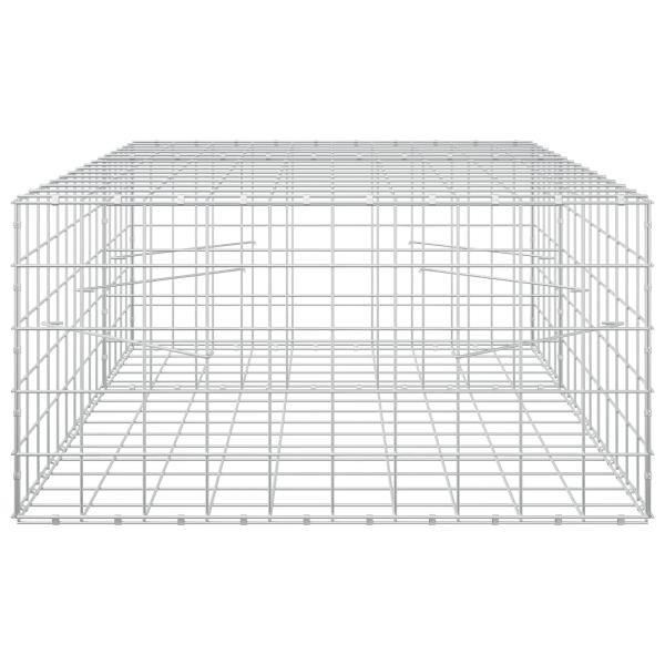 Gabione mit 3,5 mm Draht und 10x10 cm Maschen 150x100x50 cm