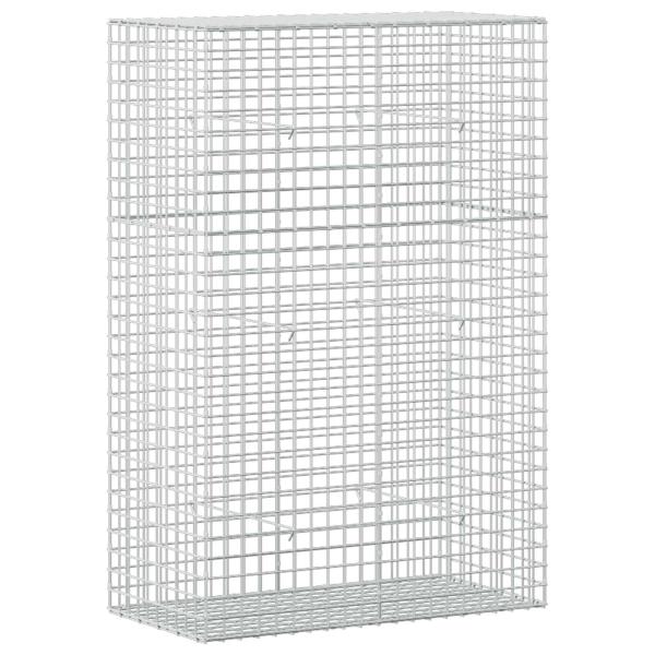 Gabione mit 5 mm Draht und 5x5 cm Maschen 100x50x150 cm