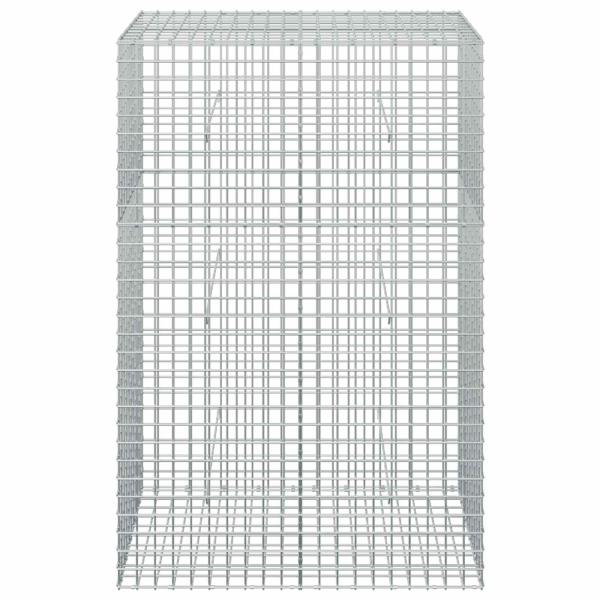 Gabione mit 5 mm Draht und 5x5 cm Maschen 100x50x150 cm