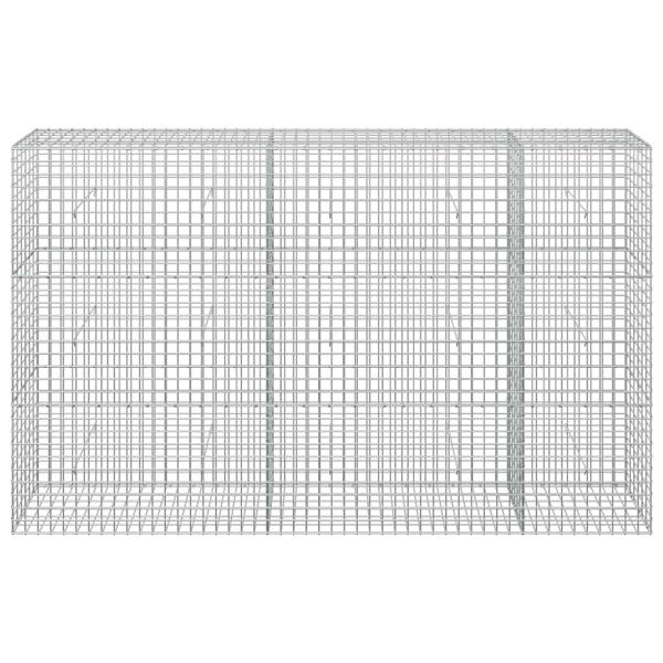 Gabione mit 5 mm Draht und 5x5 cm Maschen 250x30x150 cm