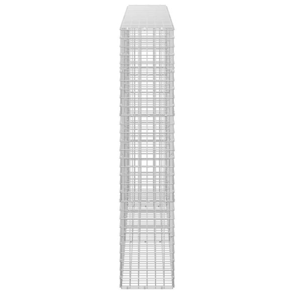 Gabione mit 5 mm Draht und 5x5 cm Maschen 250x30x150 cm