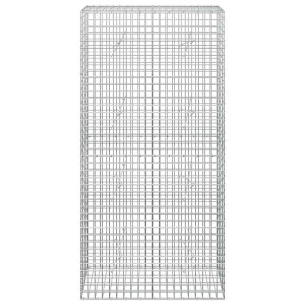Gabione mit 5 mm Draht und 5x5 cm Maschen 100x20x200 cm