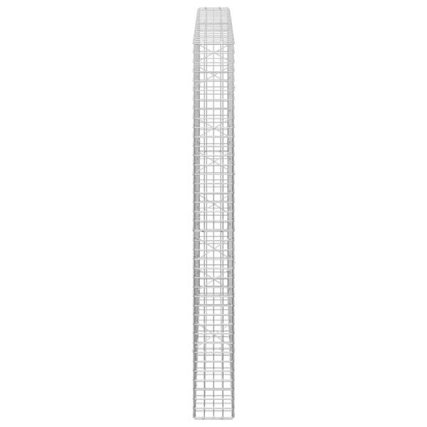 Gabione mit 5 mm Draht und 5x5 cm Maschen 100x20x200 cm