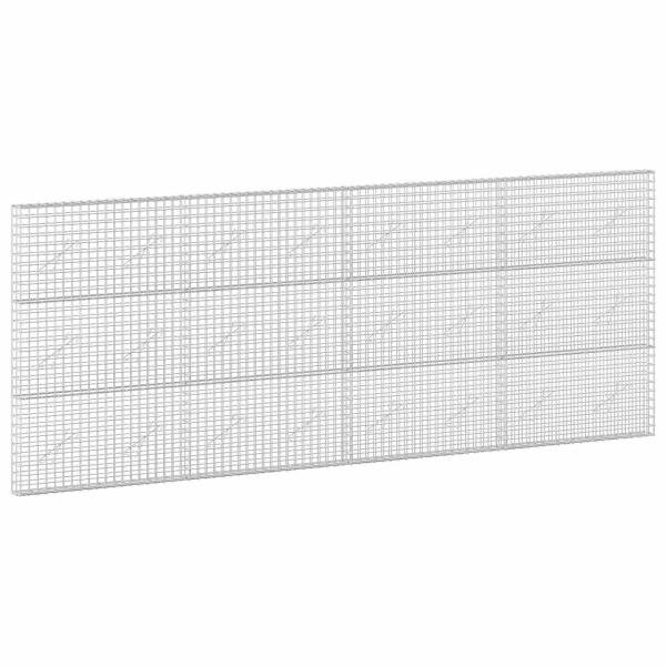 Gabione mit 5 mm Draht und 5x5 cm Maschen 400x10x150 cm