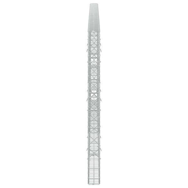 Gabione mit 5 mm Draht und 5x5 cm Maschen 400x10x150 cm
