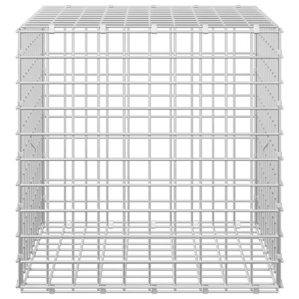 Gabione mit 5 mm Draht und 5x5 cm Maschen 50x50x50 cm