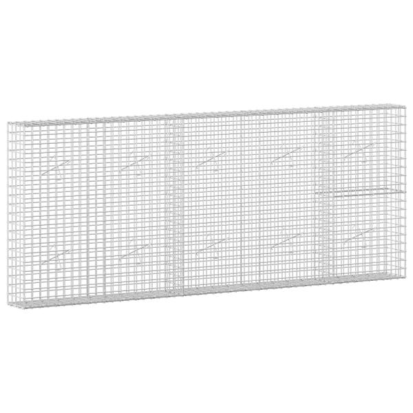 Gabione mit 5 mm Draht und 5x5 cm Maschen 250x20x100 cm