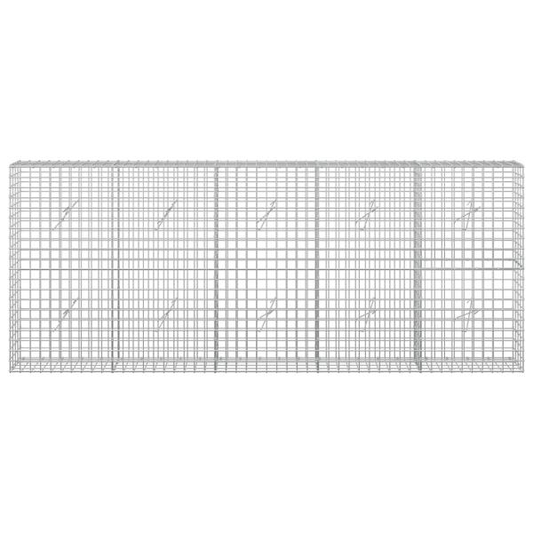 Gabione mit 5 mm Draht und 5x5 cm Maschen 250x20x100 cm