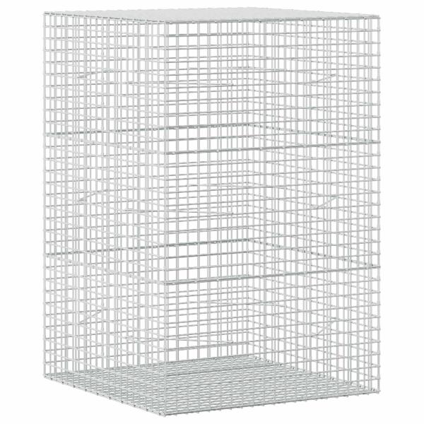 Gabione mit 5 mm Draht und 5x5 cm Maschen 100x100x150 cm
