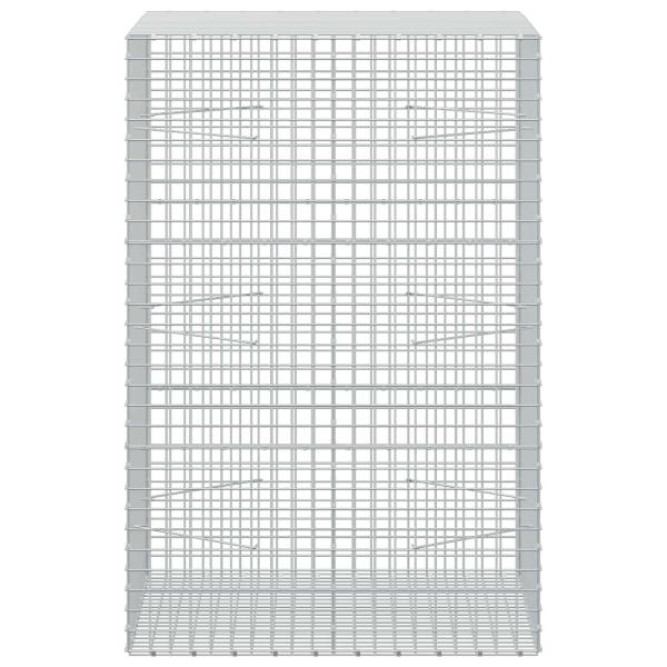 Gabione mit 5 mm Draht und 5x5 cm Maschen 100x100x150 cm