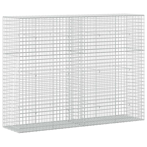 Gabione mit 5 mm Draht und 5x5 cm Maschen 200x50x150 cm