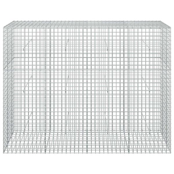 Gabione mit 5 mm Draht und 5x5 cm Maschen 200x50x150 cm