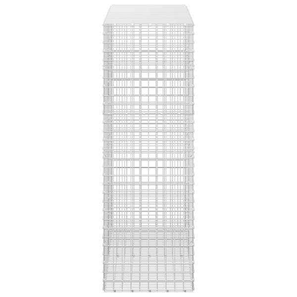Gabione mit 5 mm Draht und 5x5 cm Maschen 200x50x150 cm