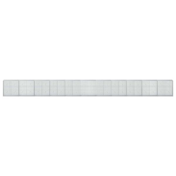 Gabione mit 5 mm Draht und 5x5 cm Maschen 1100x50x100 cm