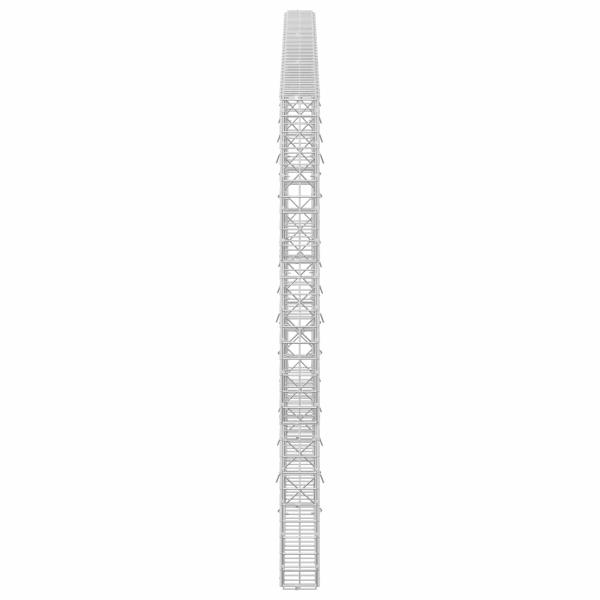 Gabione mit 5 mm Draht und 5x5 cm Maschen 300x10x150 cm