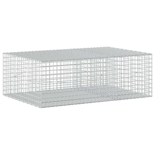 Gabione mit 5 mm Draht und 5x5 cm Maschen 150x100x50 cm