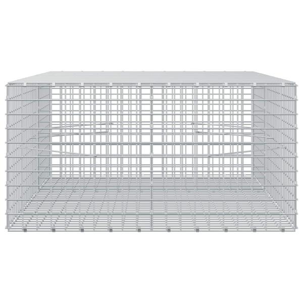 Gabione mit 5 mm Draht und 5x5 cm Maschen 150x100x50 cm