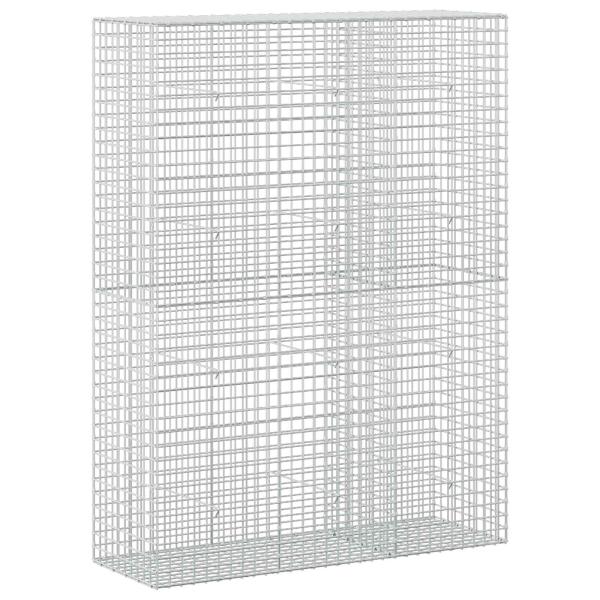 Gabione mit 5 mm Draht und 5x5 cm Maschen 150x50x200 cm