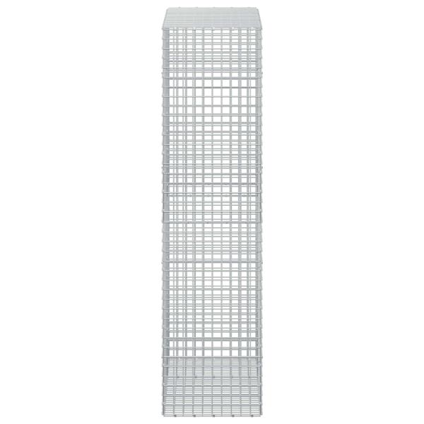 Gabione mit 5 mm Draht und 5x5 cm Maschen 150x50x200 cm