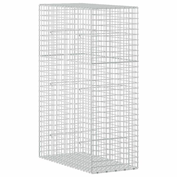 Gabione mit 5 mm Draht und 5x5 cm Maschen 50x100x150 cm