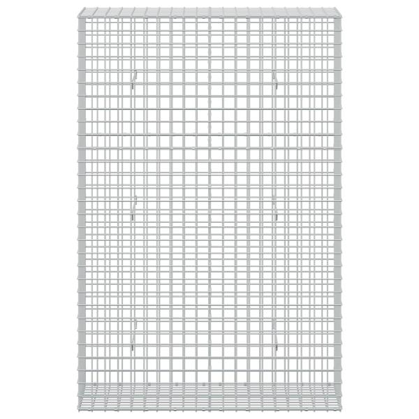 Gabione mit 5 mm Draht und 5x5 cm Maschen 50x100x150 cm