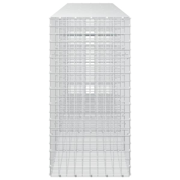 Gabione mit 5 mm Draht und 5x5 cm Maschen 500x50x100 cm