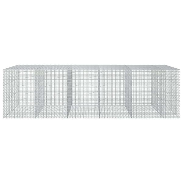 Gabione mit 5 mm Draht und 5x5 cm Maschen 550x100x150 cm