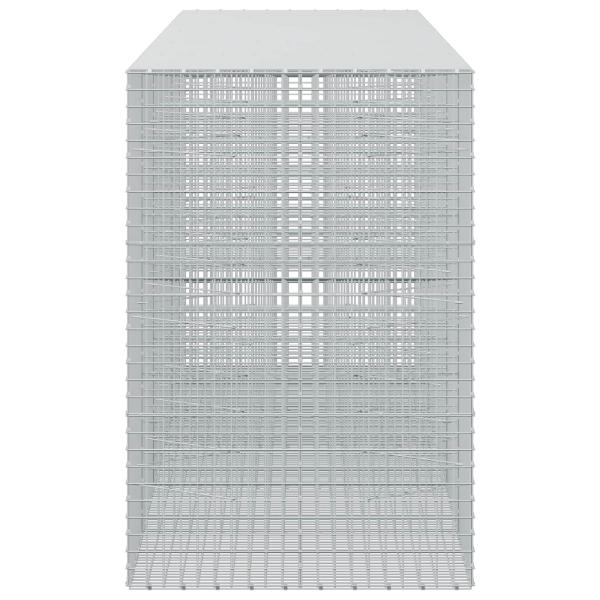 Gabione mit 5 mm Draht und 5x5 cm Maschen 550x100x150 cm