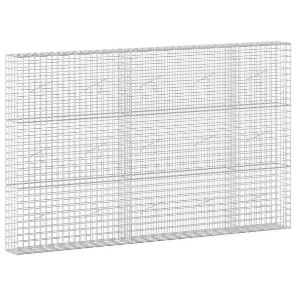 Gabione mit 5 mm Draht und 5x5 cm Maschen 250x20x150 cm