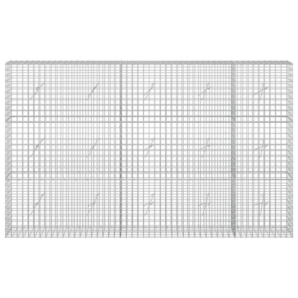 Gabione mit 5 mm Draht und 5x5 cm Maschen 250x20x150 cm