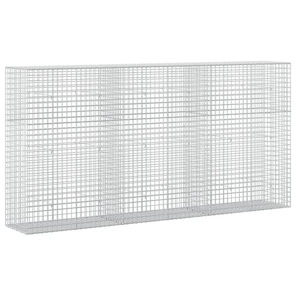 Gabione mit 5 mm Draht und 5x5 cm Maschen 300x50x150 cm