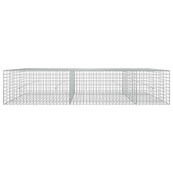 Gabione mit 5 mm Draht und 5x5 cm Maschen 250x50x50 cm